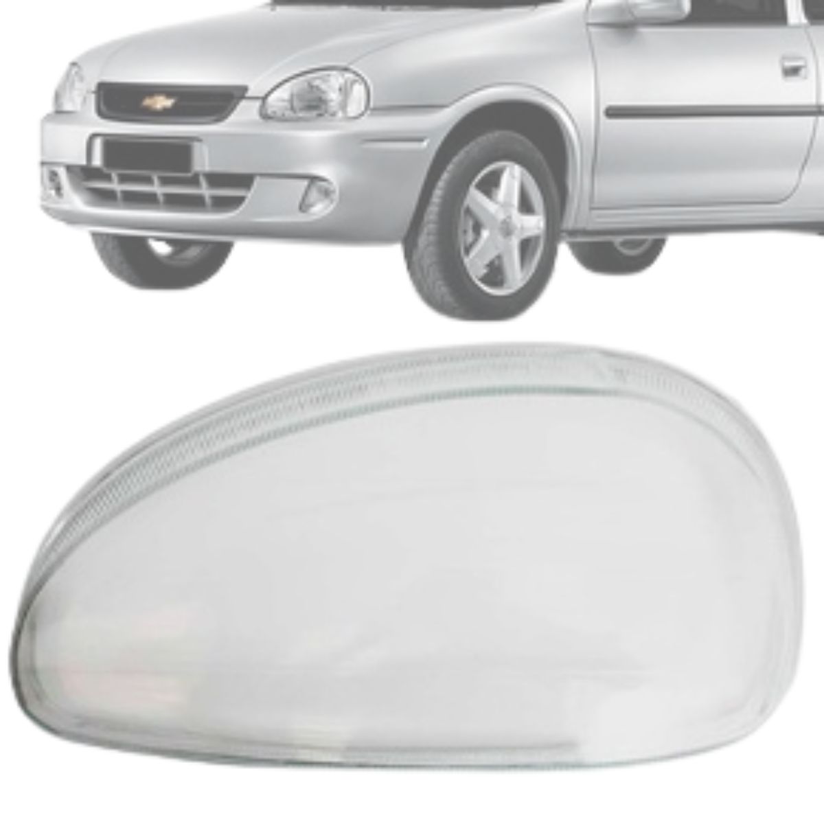 LENTE FAROL CORSA 2000/ (PC) LISA LE
