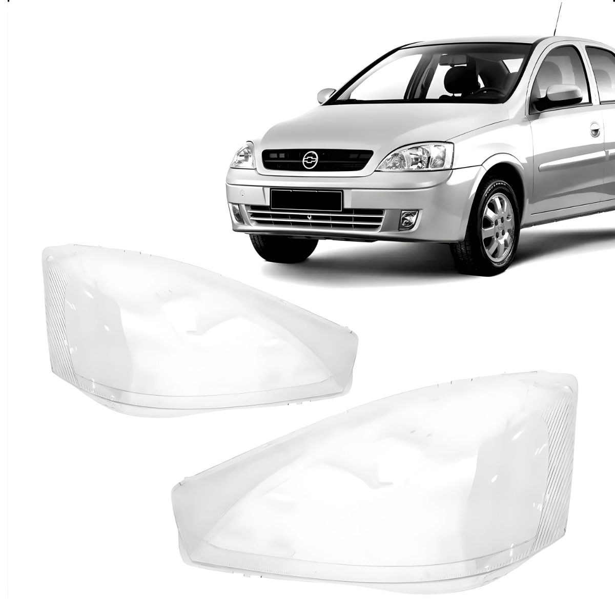 LENTE FAROL CORSA 2003/2010 LD